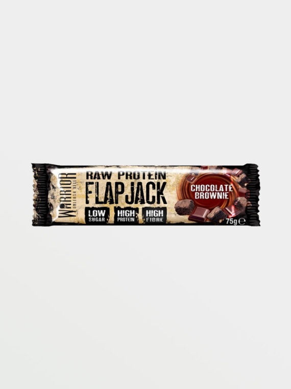 Warrior Raw Protein Flap Jack Chocolate Brownie 75g