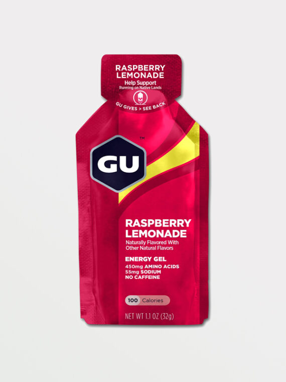 gu energy gel raspberry lemonade